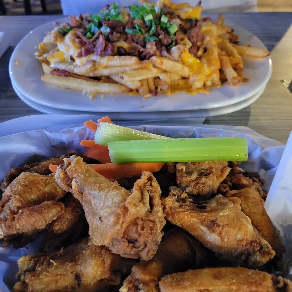 Chicken Wings and Irish Tots